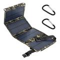 Chargeur solaire USB pliable 10W / batterie externe avec 4 panneaux