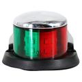Feu de navigation maritime à 12 LED pour bateaux, yachts et voiliers - IP67 - Rouge / Vert