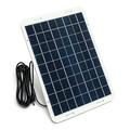 Chargeur solaire 12W/18V avec câble de 3m pour systèmes de batterie 12V-18V