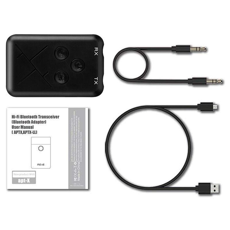 Récepteur émetteur audio sans fil Bluetooth RX/TX Émetteur récepteur  AUX3,5mm