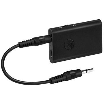 Émetteur & Récepteur Audio Bluetooth 2-en-1 TX/RX - Noir