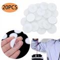 20 Pcs. Crochets autocollants pour plafond et mur - Transparente