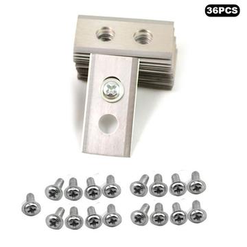 36 paquets de lames de rechange en acier inoxydable pour la tondeuse robot Worx Landroid L/M/Vision/S