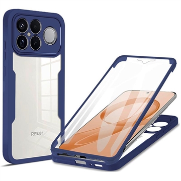 Coque Xiaomi Redmi K90 Pro Max - Série 360 Protection - Bleue / Claire