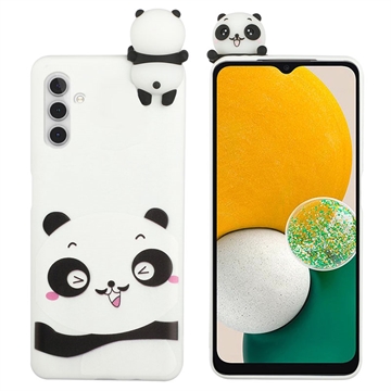 Coque Samsung Galaxy A04s/A13 5G en TPU 3D Cartoon - Panda Blanc