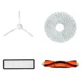 Kit de 4 pièces pour l'aspirateur Dreame Bot L10s Ultra/S10 Pro - Brosse principale, brosse latérale, filtre HEPA, serpillière