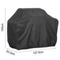 420D Oxford Cloth Barbecue Grill Cover / Outdoor Waterproof & Dustproof BBQ Cover - 127.5x105x53.3cm