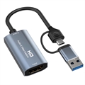 Carte de Capture Vidéo 4K HDMI vers USB-C/USB-A