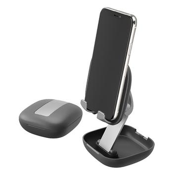 4smarts Support de bureau compact pour smartphones - Noir