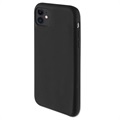 Coque iPhone 11 en Silicone 4smarts Cupertino - Noire