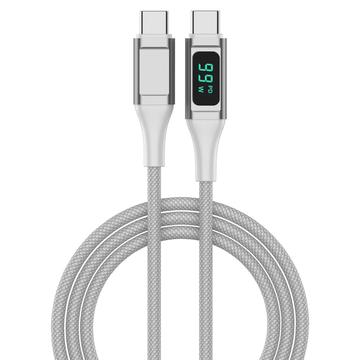 4smarts DigitCord Câble USB-C / USB-C - 100W, 1.5m - Blanc