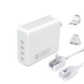 Chargeur de bureau / mur 4smarts GaN Flex Pro 200W - 4x USB - Blanc