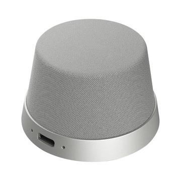 4smarts SoundForce Enceinte Bluetooth étanche - Compatible MagSafe - Argent / Gris