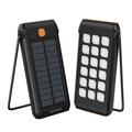 4smarts TitanPack Flex Solar Power Bank 10000mAh avec fonction SOS, support, lampe de poche - Noir