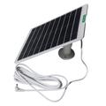 Panneau de recharge solaire 5.3W/5V pour caméras extérieures et sonnettes - Blanc