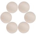 6 Pcs. Sous-verres en cuir PU Ø 10 cm - Or