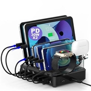 Station de recharge universelle à 6 ports 018-3PD-2 - 110W