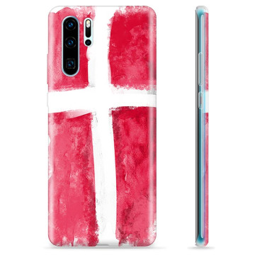 Coque Huawei P30 Pro en TPU - Drapeau Danois