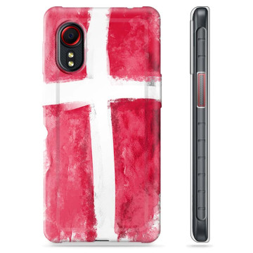 Coque Samsung Galaxy Xcover 5 en TPU - Drapeau Danois