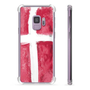 Coque Hybride Samsung Galaxy S9+ - Drapeau Danois