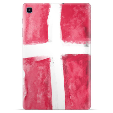 Coque Samsung Galaxy Tab S6 Lite 2020/2022/2024 en TPU - Drapeau Danois