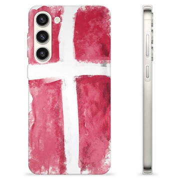 Coque Samsung Galaxy S23+ 5G en TPU - Drapeau Danois