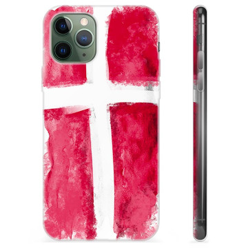 Coque iPhone 11 Pro en TPU - Drapeau Danois