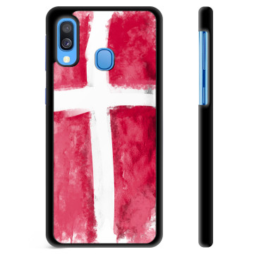 Coque de Protection pour Samsung Galaxy A40 - Drapeau Danois