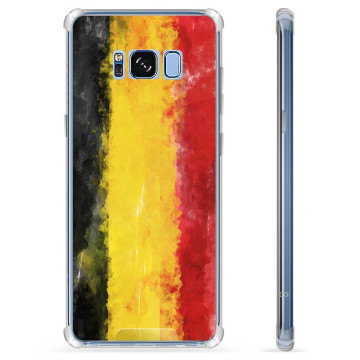 Coque Hybride Samsung Galaxy S8+ - Drapeau Allemand