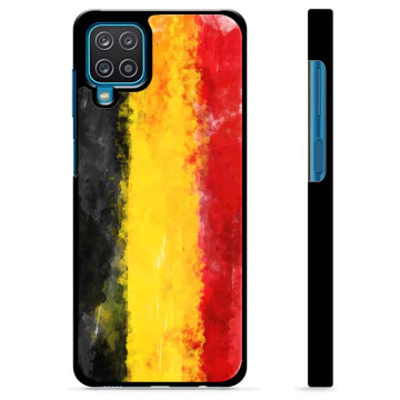 Coque de Protection pour Samsung Galaxy A12 - Drapeau Allemand