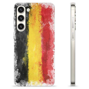 Coque Samsung Galaxy S23+ 5G en TPU - Drapeau Allemand