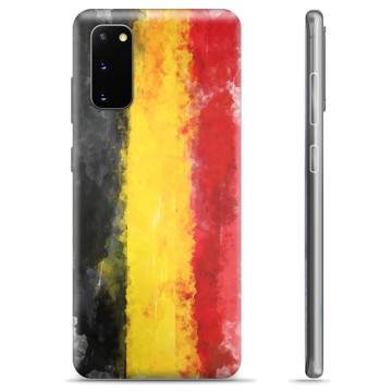 Coque Samsung Galaxy S20 en TPU - Drapeau Allemand