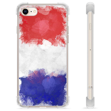 Coque Hybride iPhone 7/8/SE (2020)/SE (2022) - Drapeau Français