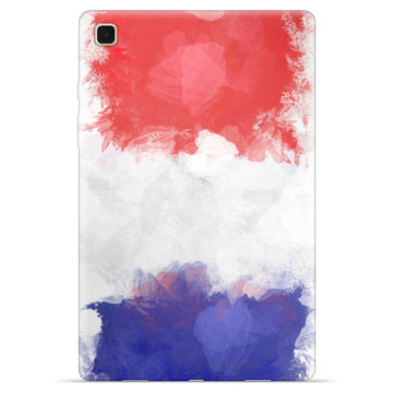 Coque Samsung Galaxy Tab A7 10.4 (2020) en TPU - Drapeau Français