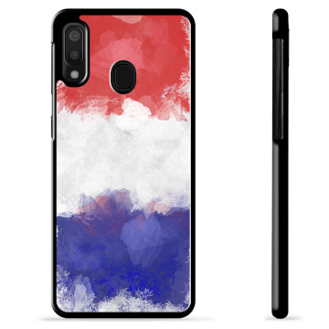 Coque de Protection pour Samsung Galaxy A20e - Drapeau Français