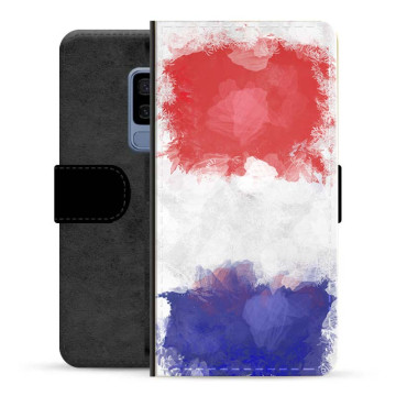 Étui Flip Premium Samsung Galaxy S9 - Drapeau Français