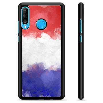 Coque de Protection pour Huawei P30 Lite - Drapeau Français