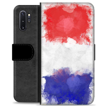 Étui Flip Premium pour Samsung Galaxy Note10+ - Drapeau Français