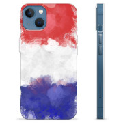 Coque iPhone 13 en TPU - Drapeau Français