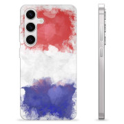 Coque Samsung Galaxy S24 en TPU - Drapeau Français