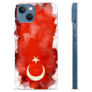 Coque iPhone 13 en TPU - Drapeau Turc