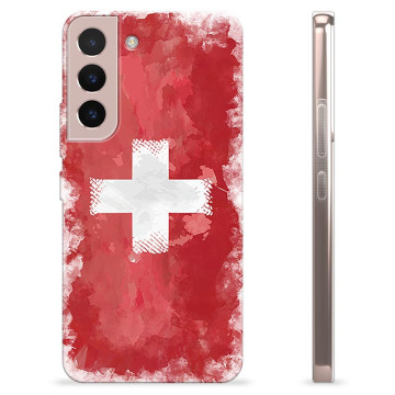 Coque Samsung Galaxy S22 5G en TPU - Drapeau Suisse