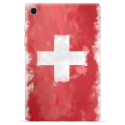 Coque Samsung Galaxy Tab A7 10.4 (2020) en TPU - Drapeau Suisse