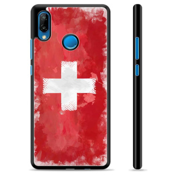 Coque de Protection Huawei P20 Lite - Drapeau Suisse