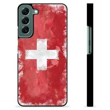 Coque de Protection pour Samsung Galaxy S22+ 5G - Drapeau Suisse