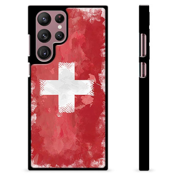 Coque de Protection pour Samsung Galaxy S22 Ultra 5G - Drapeau Suisse