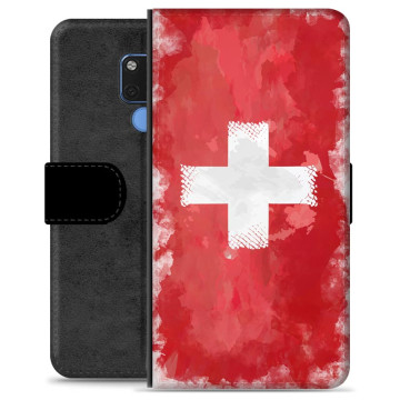 Étui Portefeuille Premium Huawei Mate 20 - Drapeau Suisse