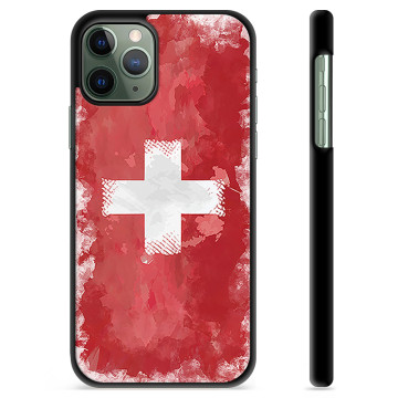 Coque de Protection pour iPhone 11 Pro - Drapeau Suisse