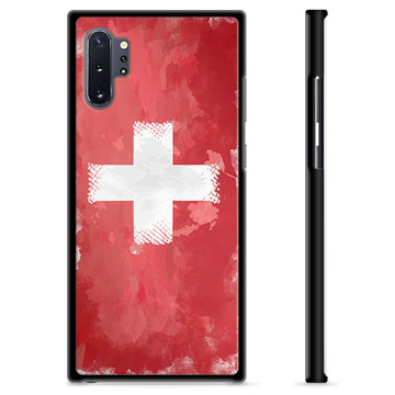 Coque de Protection pour Samsung Galaxy Note10+ - Drapeau Suisse