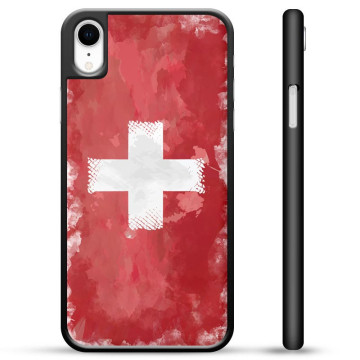 Coque de Protection pour iPhone XR - Drapeau Suisse